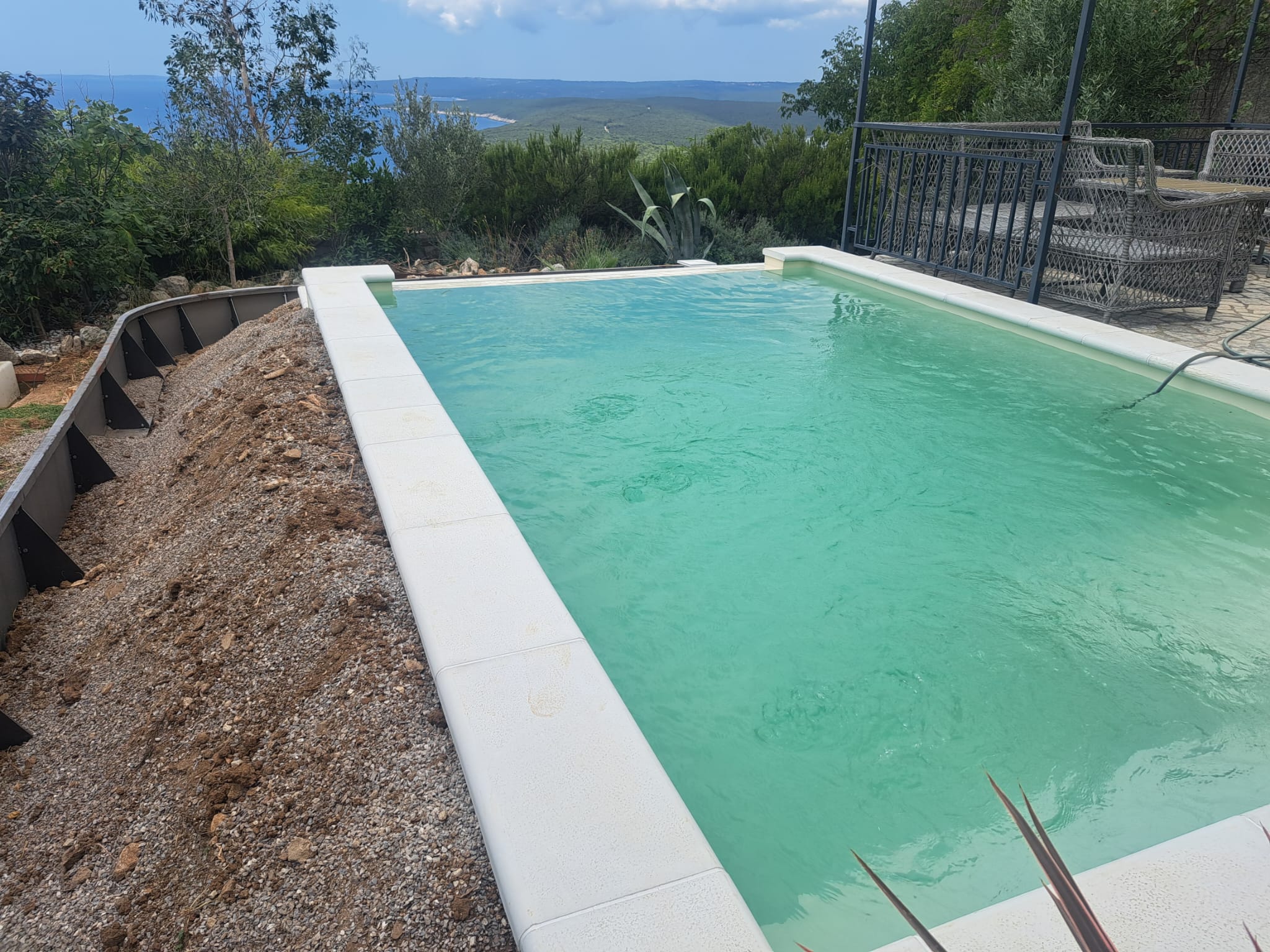 PVC folija za bazene - ELBE, boja pijeska - Slika 3